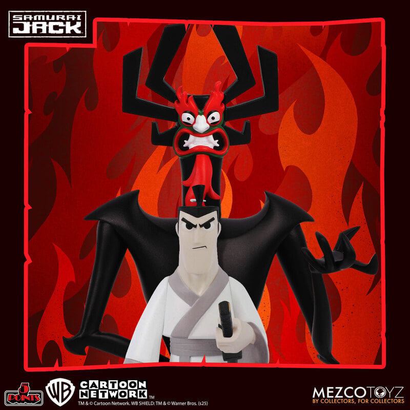 Samurai Jack 5 Points Aku Action Figure - Image 3