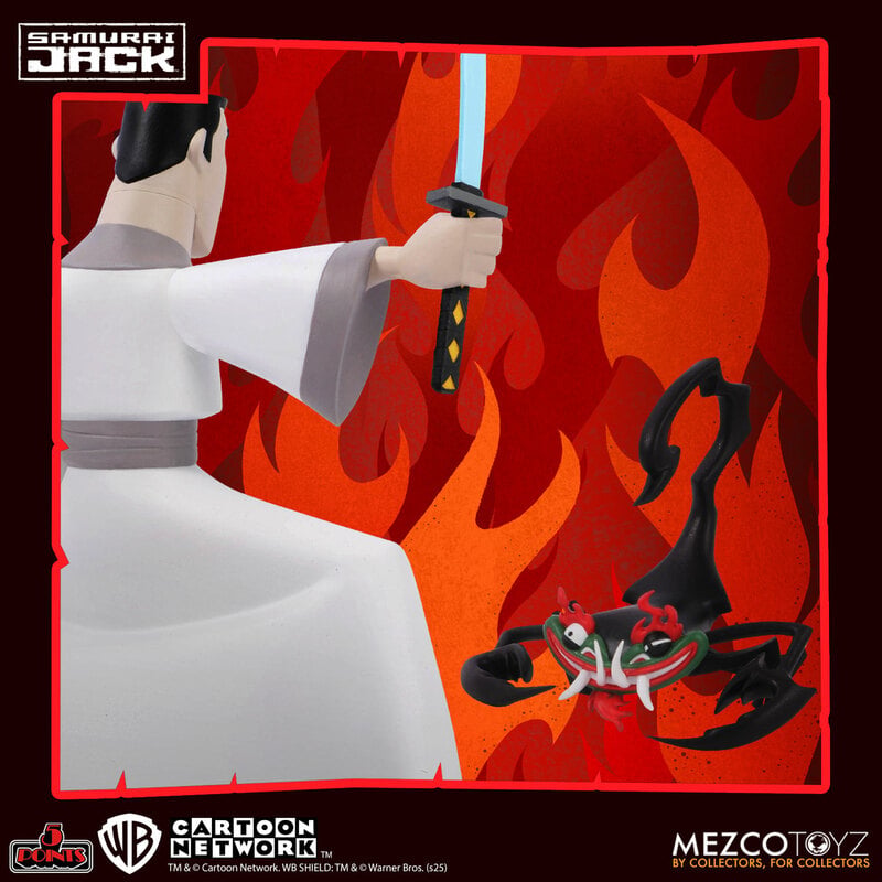 Samurai Jack 5 Points Samurai Jack Action Figure - Image 5