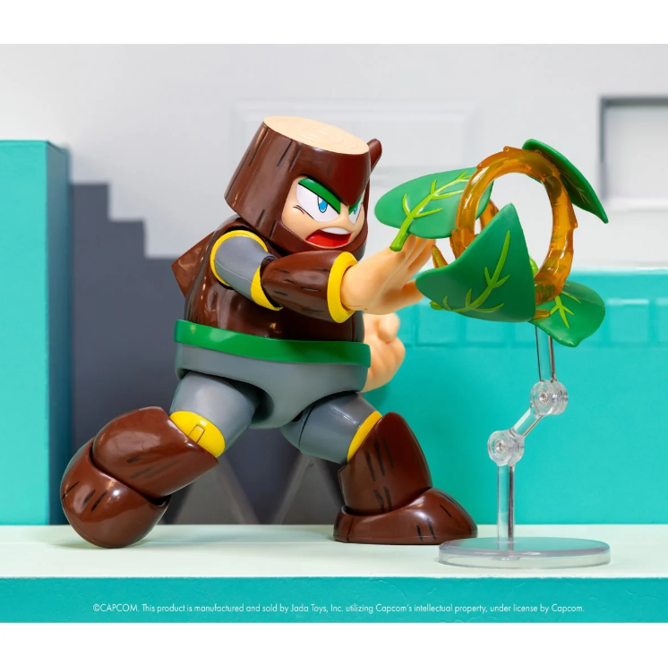 Mega Man 1/12 Scale Wave 3 Deluxe Wood Man - Image 6