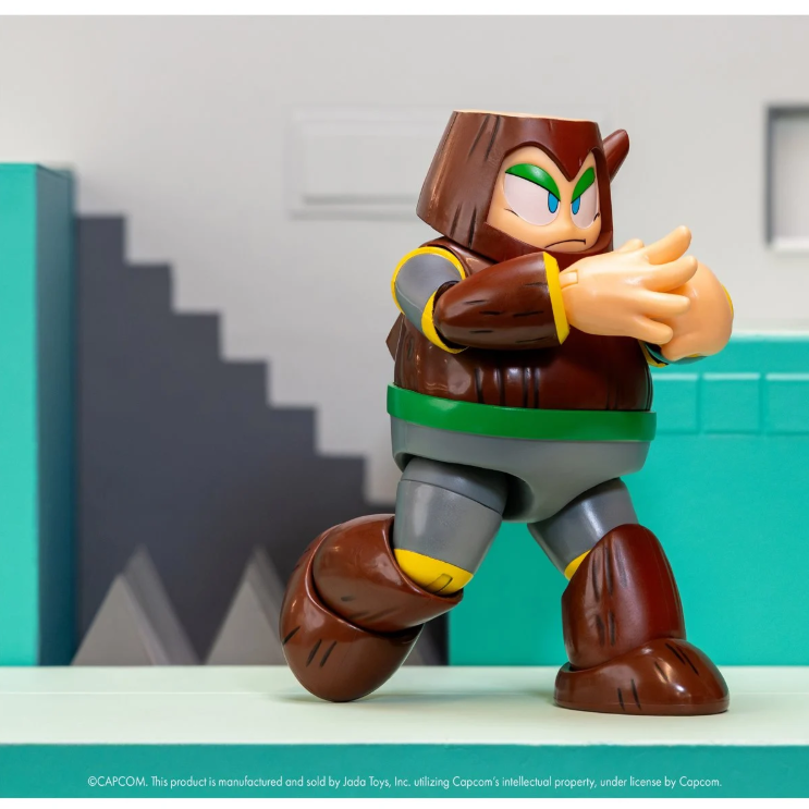 Mega Man 1/12 Scale Wave 3 Deluxe Wood Man - Image 5