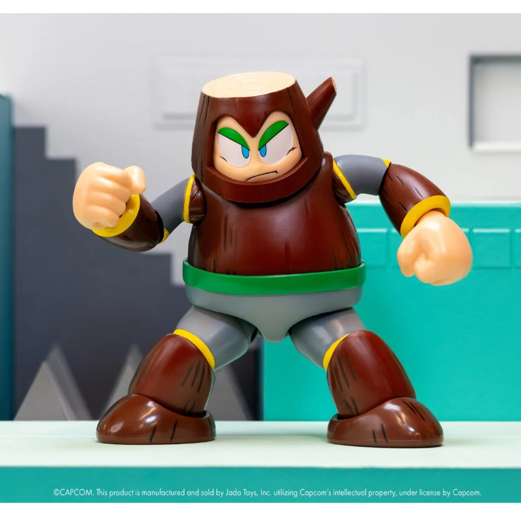 Mega Man 1/12 Scale Wave 3 Deluxe Wood Man - Image 4