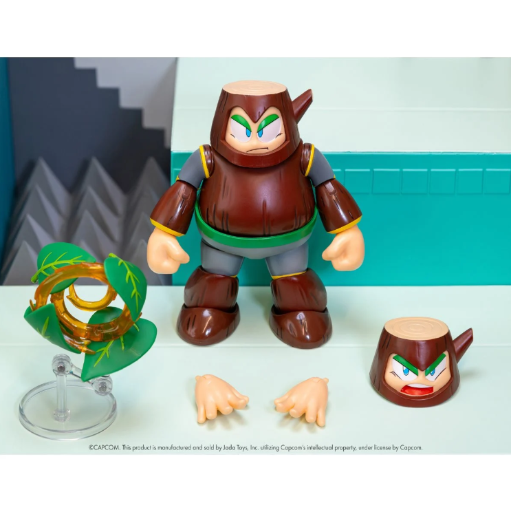 Mega Man 1/12 Scale Wave 3 Deluxe Wood Man - Image 3