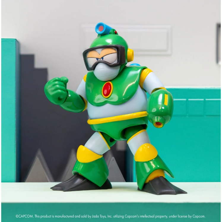 Mega Man 1/12 Scale Wave 3 Deluxe Bubble Man - Image 8