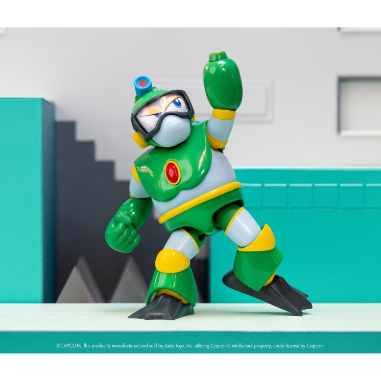 Mega Man 1/12 Scale Wave 3 Deluxe Bubble Man - Image 7