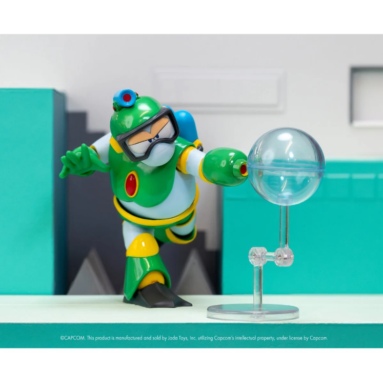 Mega Man 1/12 Scale Wave 3 Deluxe Bubble Man - Image 6