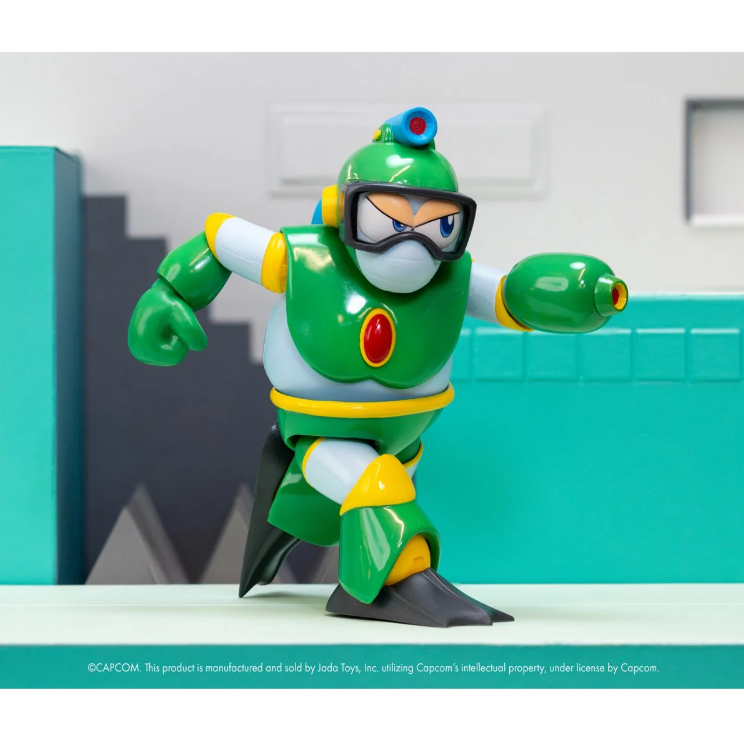 Mega Man 1/12 Scale Wave 3 Deluxe Bubble Man - Image 5