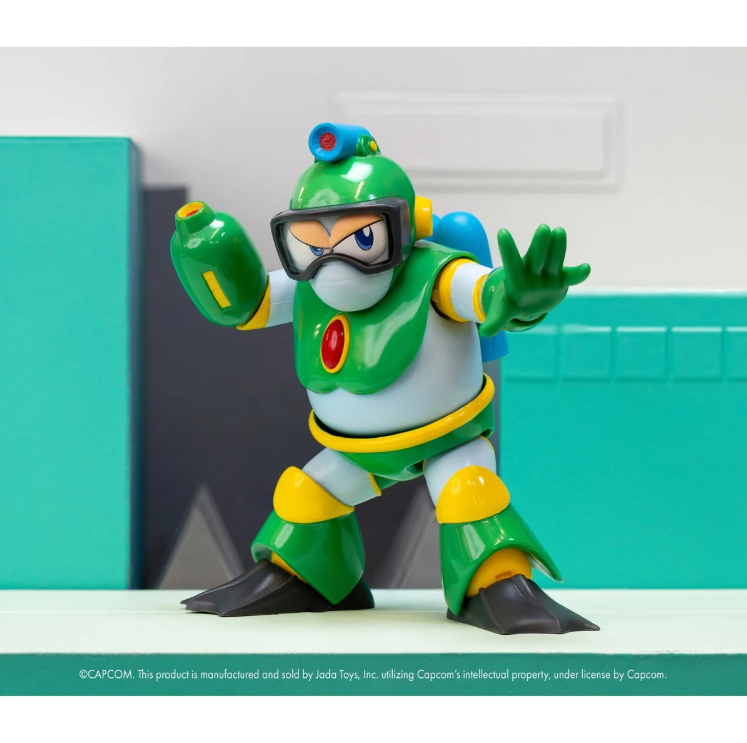 Mega Man 1/12 Scale Wave 3 Deluxe Bubble Man - Image 3