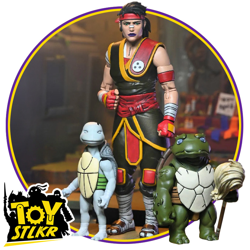 Teenage Mutant Ninja Turtles (The Last Ronin) Casey Marie with Baby Odyn & Uno (not mint)