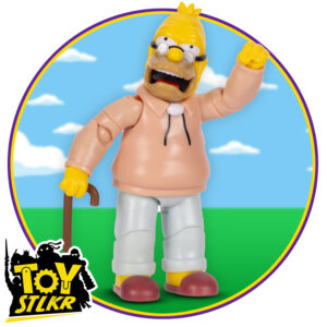 The Simpsons Wave 5 Grampa Simpson 5in Figure