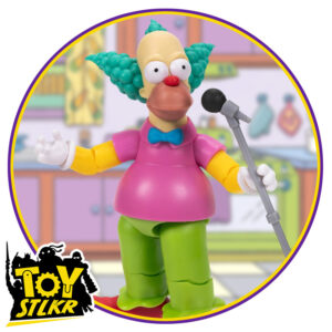 The Simpsons Wave 2 Krusty the Clown 5in Figure