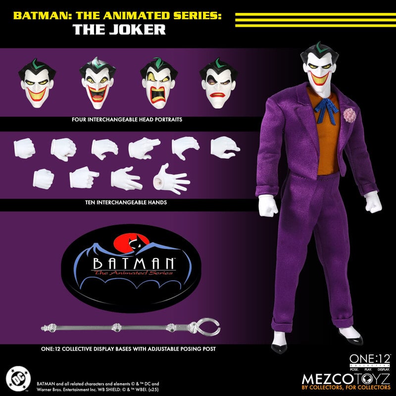 DC Comics One:12 Collective Batman: The Animated Series Joker - Image 11