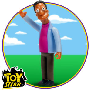 The Simpsons Wave 5 Carl Carlson 2.5in Figure