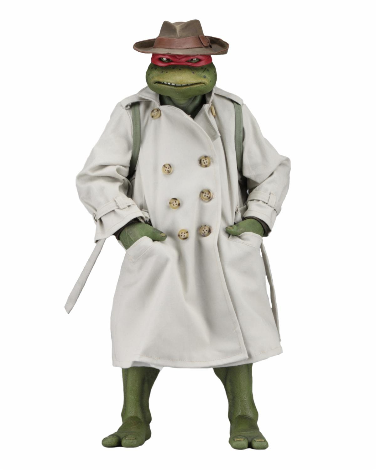 Teenage Mutant Ninja Turtles Movie Raphael Disguise 1/4 Scale (dented box) - Image 2