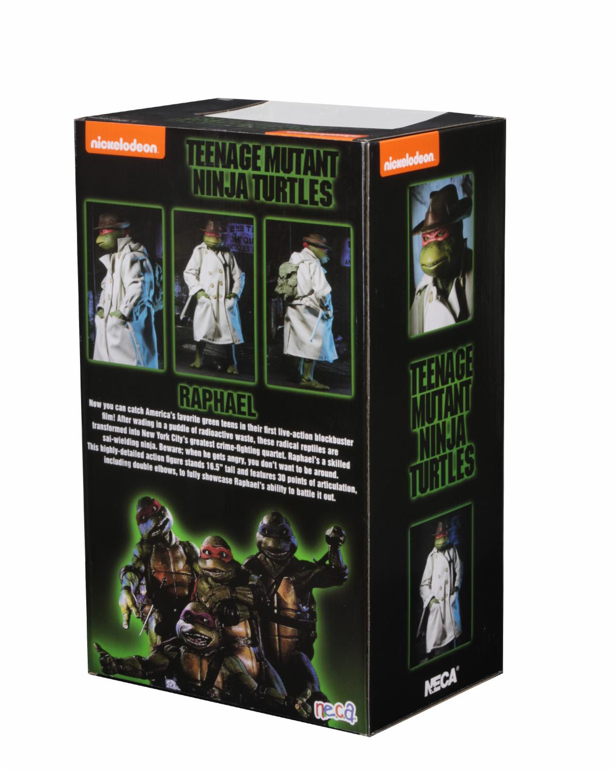Teenage Mutant Ninja Turtles Movie Raphael Disguise 1/4 Scale (dented box) - Image 9