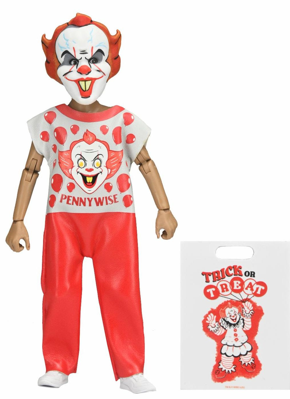 Ben Cooper 6″ Clothed Figure Costume Series Wave 9 Pennywise (2017’s IT) (box not mint) - Image 3