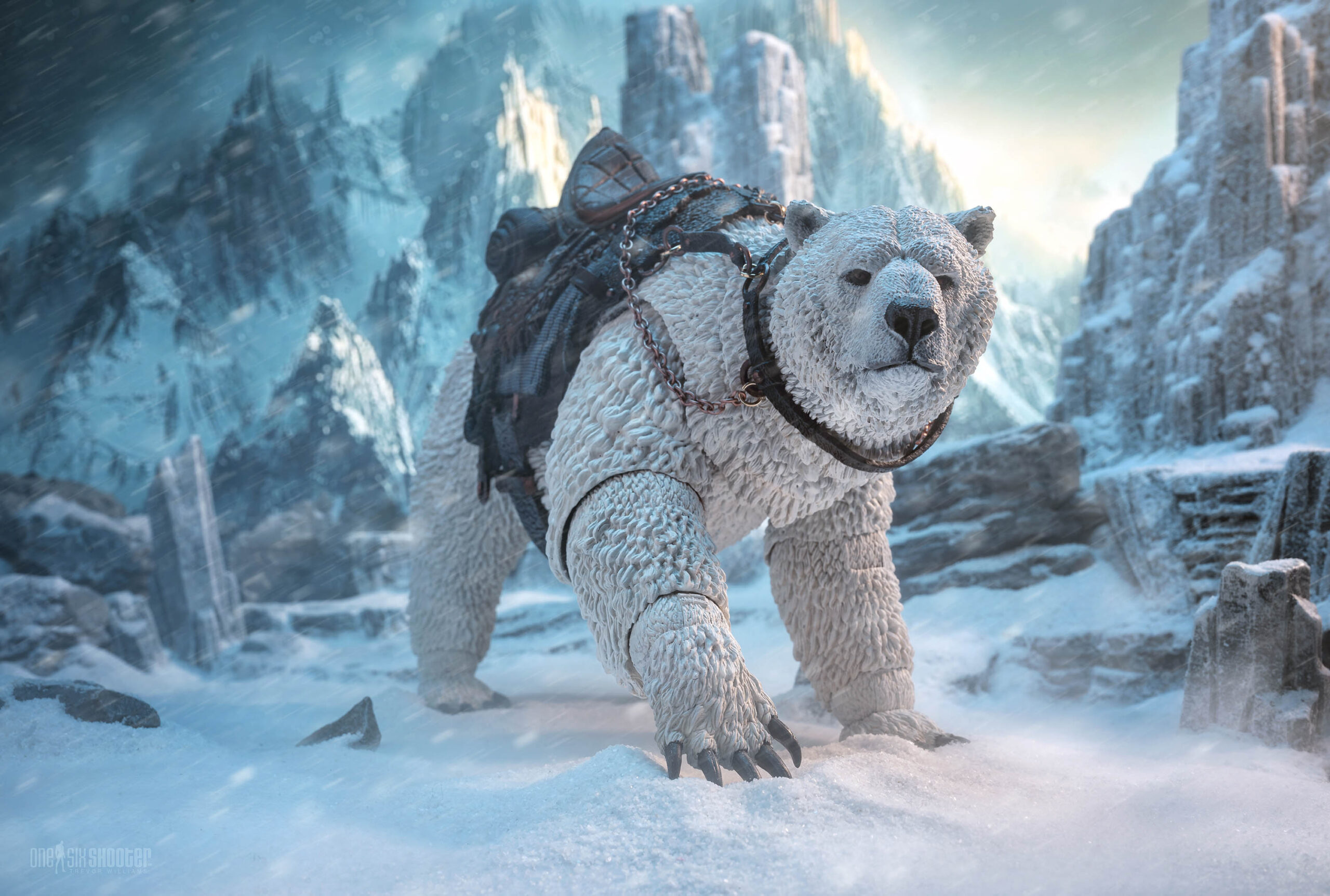 Mythic Legions Horror of Einsamall Isbjorn (polar bear mount) - Image 8