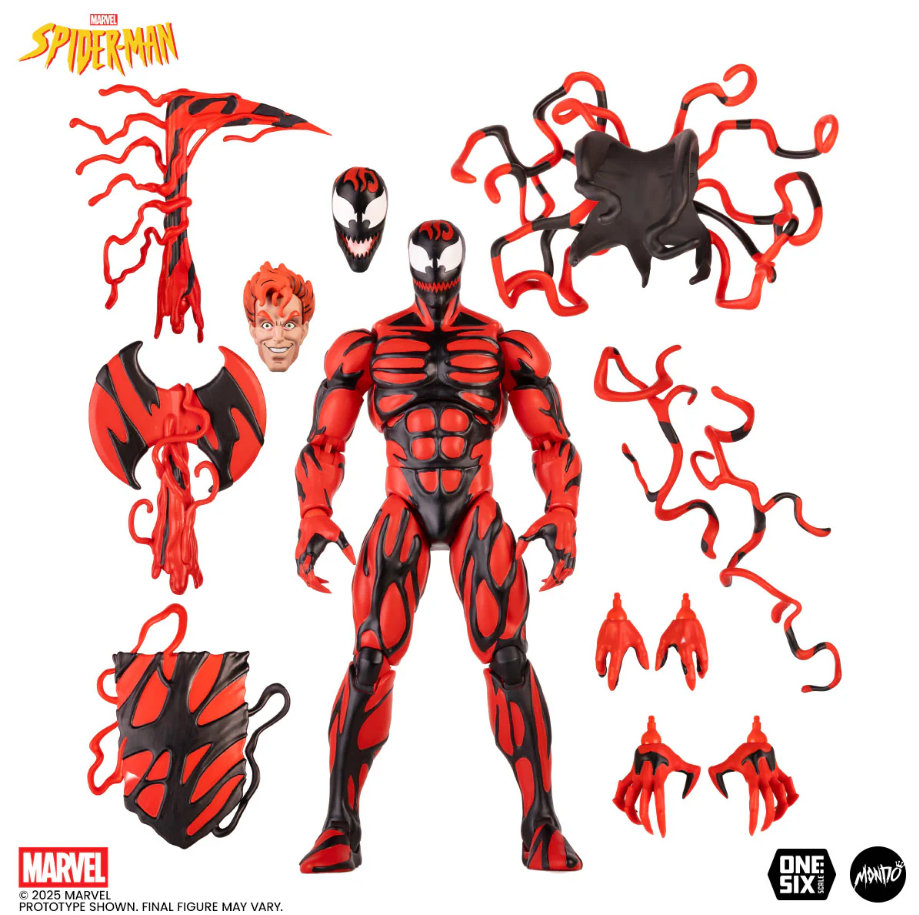 Spider-Man: The Animated Series – Carnage 1/6 Scale Figure - Image 3
