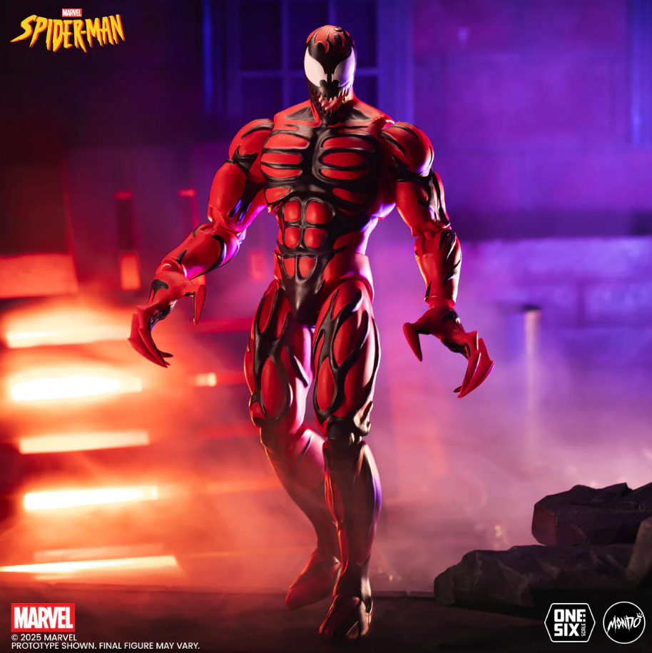 Spider-Man: The Animated Series – Carnage 1/6 Scale Figure - Image 5