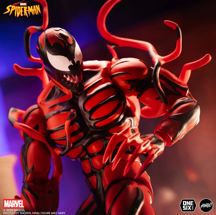Spider-Man: The Animated Series – Carnage 1/6 Scale Figure - Image 6