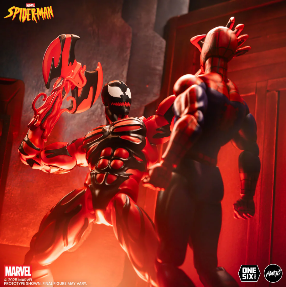 Spider-Man: The Animated Series – Carnage 1/6 Scale Figure - Image 7