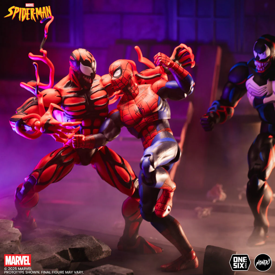 Spider-Man: The Animated Series – Carnage 1/6 Scale Figure - Image 8