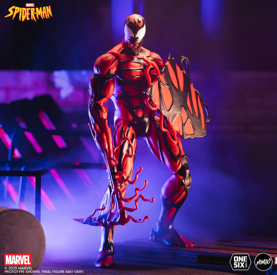 Spider-Man: The Animated Series – Carnage 1/6 Scale Figure - Image 9