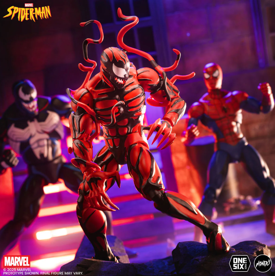 Spider-Man: The Animated Series – Carnage 1/6 Scale Figure - Image 13