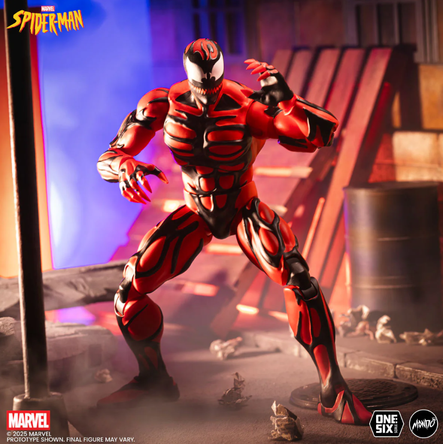 Spider-Man: The Animated Series – Carnage 1/6 Scale Figure - Image 16