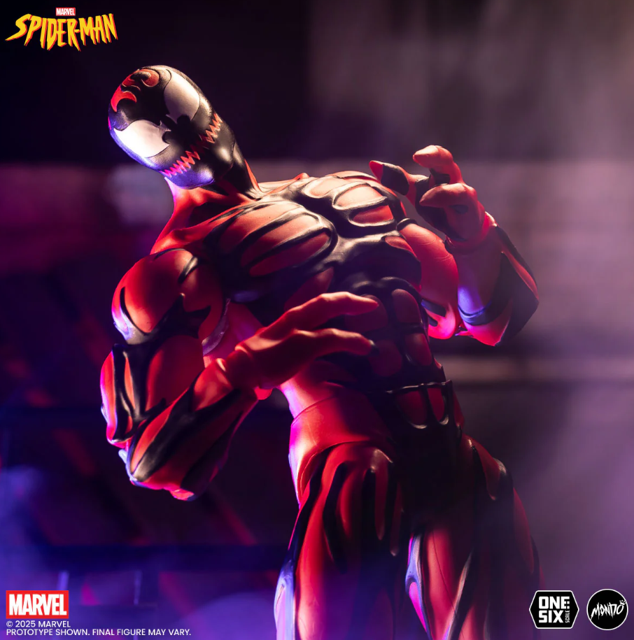 Spider-Man: The Animated Series – Carnage 1/6 Scale Figure - Image 17