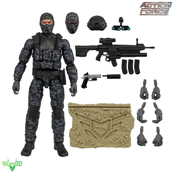 Action Force Series 5 Ghost Operator (not mint) - Image 3