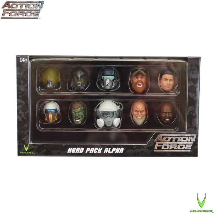 Action Force Series 5 Head Pack Alpha - Image 2