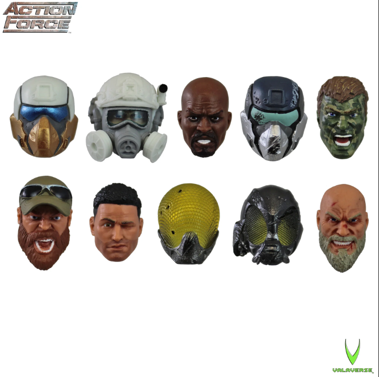 Action Force Series 5 Head Pack Alpha - Image 3