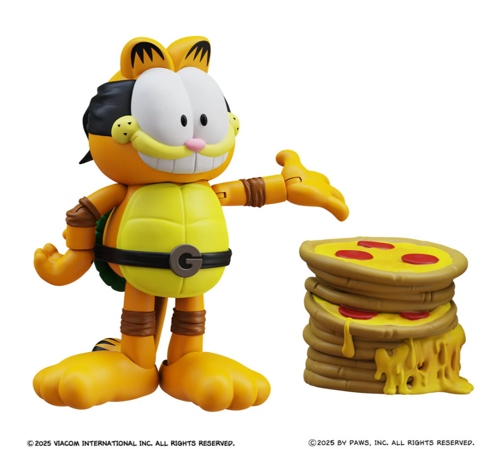 Garfield x Teenage Mutant Ninja Turtles Garfello and Sidekick Odie 2 Pack - Image 5
