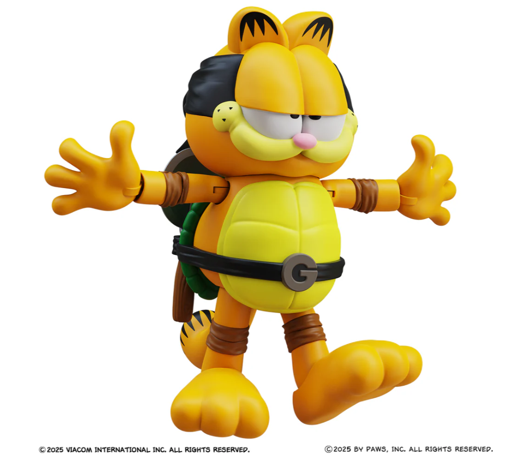 Garfield x Teenage Mutant Ninja Turtles Garfello and Sidekick Odie 2 Pack - Image 6