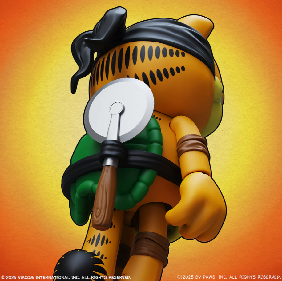 Garfield x Teenage Mutant Ninja Turtles Garfello and Sidekick Odie 2 Pack - Image 9