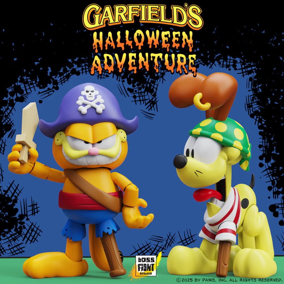 Garfield’s Halloween Adventure Pirate Garfield and Pirate Odie 2pk - Image 2