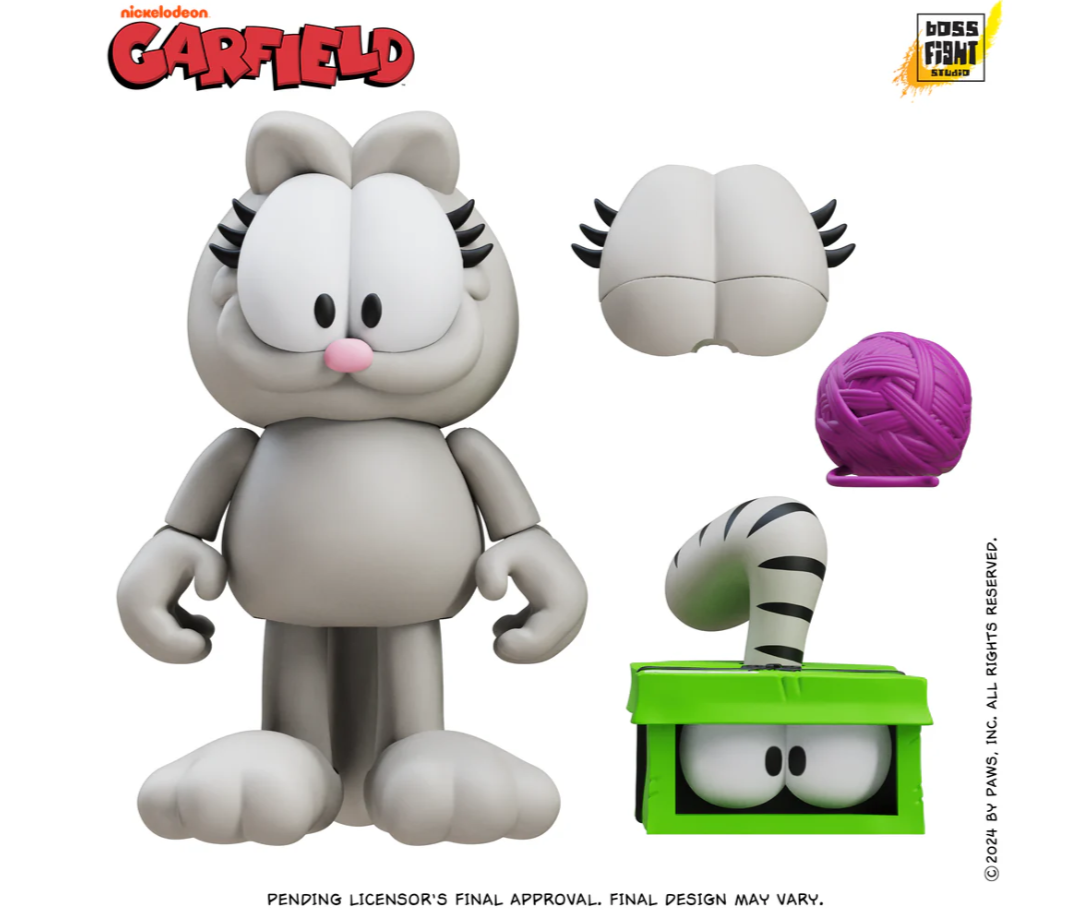 Garfield Wave 1 Nermal Action Figure - Image 4