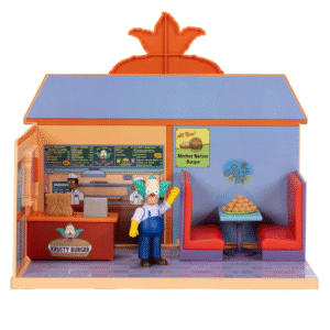 The Simpsons 2.5in Krusty Burger Diorama Playset