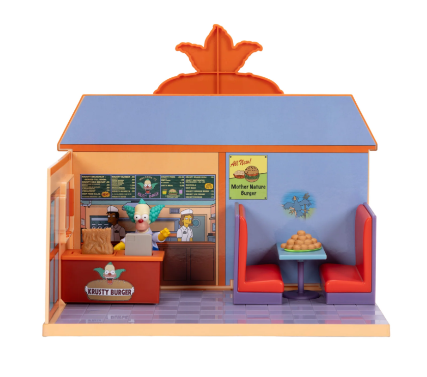 The Simpsons 2.5in Krusty Burger Diorama Playset - Image 3