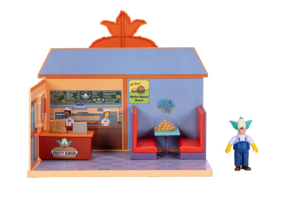 The Simpsons 2.5in Krusty Burger Diorama Playset - Image 4