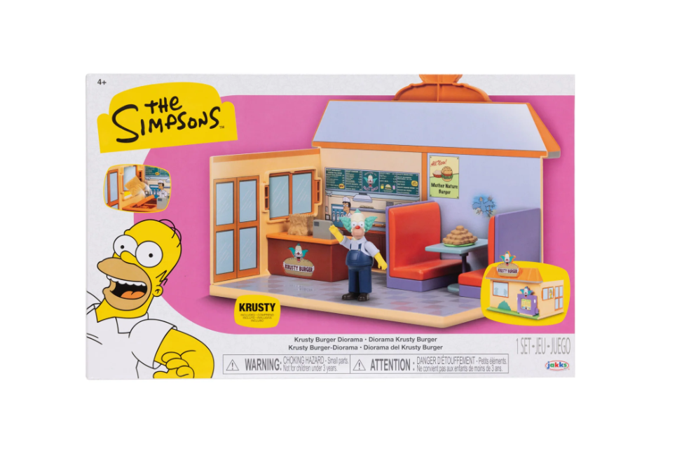 The Simpsons 2.5in Krusty Burger Diorama Playset - Image 8