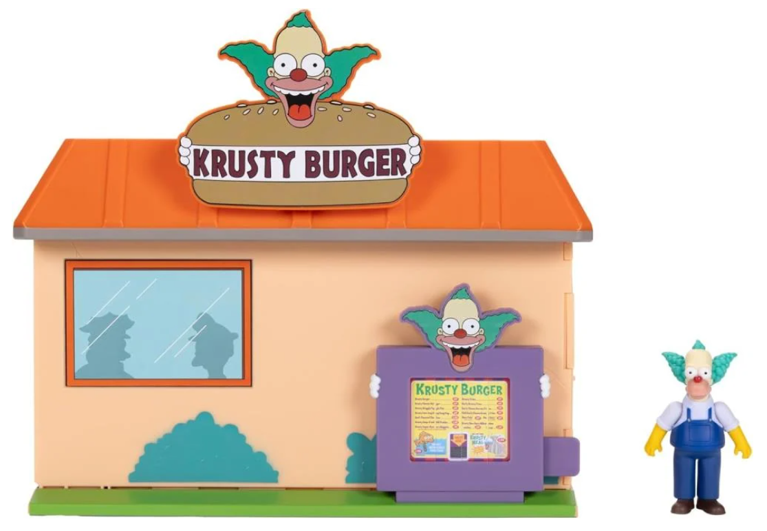The Simpsons 2.5in Krusty Burger Diorama Playset - Image 5
