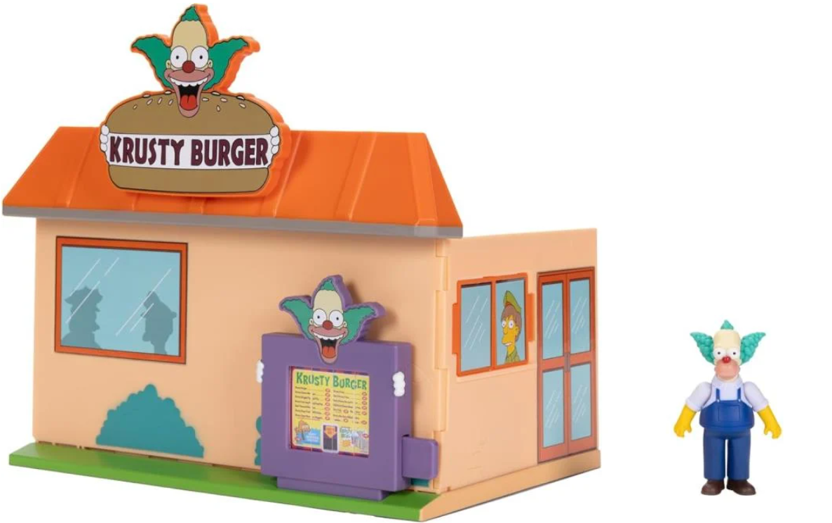 The Simpsons 2.5in Krusty Burger Diorama Playset - Image 6