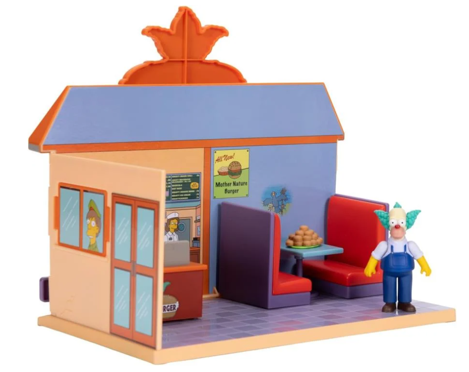 The Simpsons 2.5in Krusty Burger Diorama Playset - Image 7