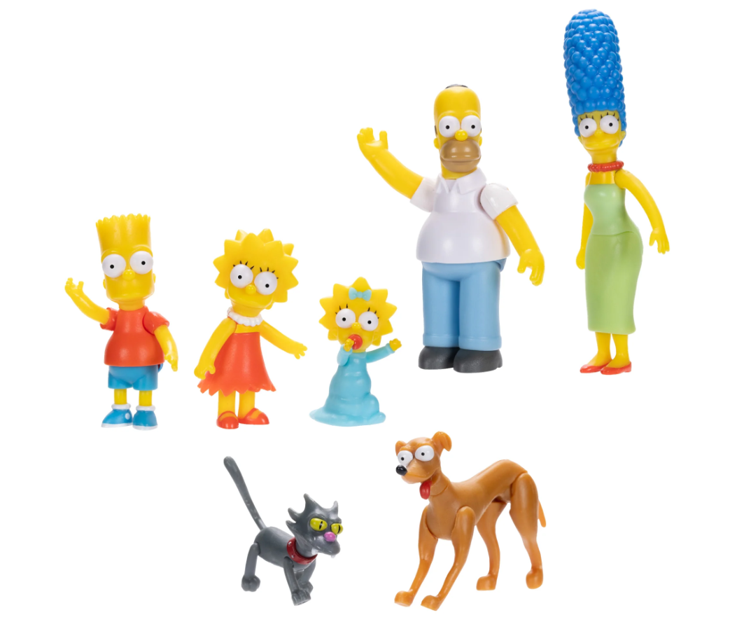 The Simpsons 2.5in Family Multipack