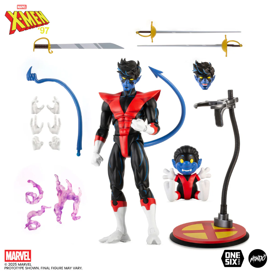X-Men: The Animated Series Nightcrawler 1/6 Scale Figure - Image 3