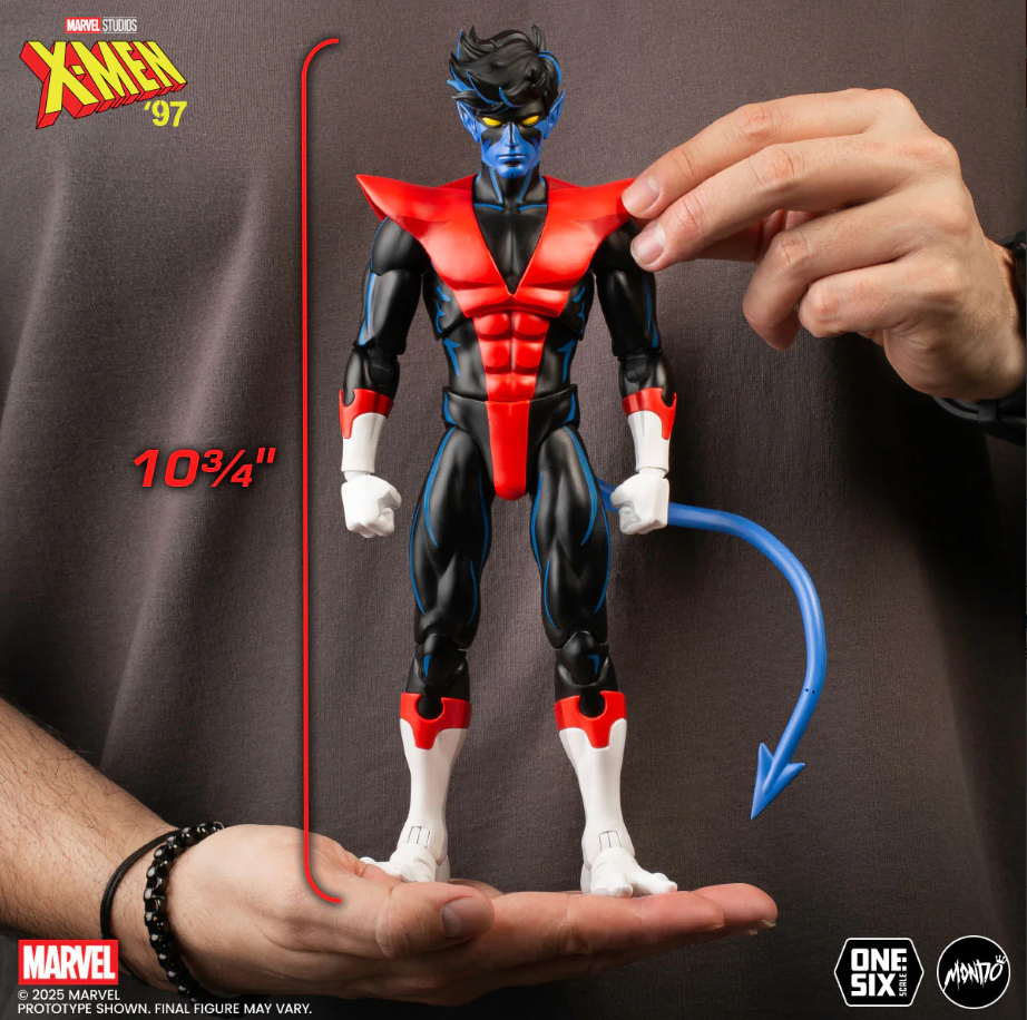 X-Men: The Animated Series Nightcrawler 1/6 Scale Figure - Image 4