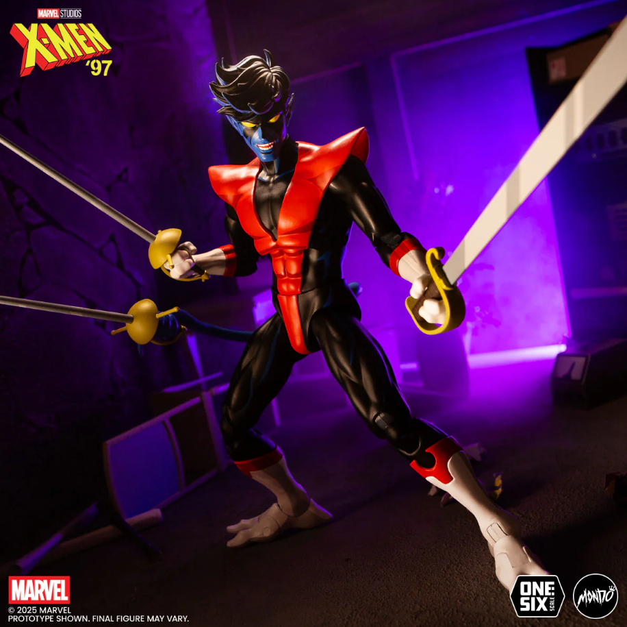 X-Men: The Animated Series Nightcrawler 1/6 Scale Figure - Image 5
