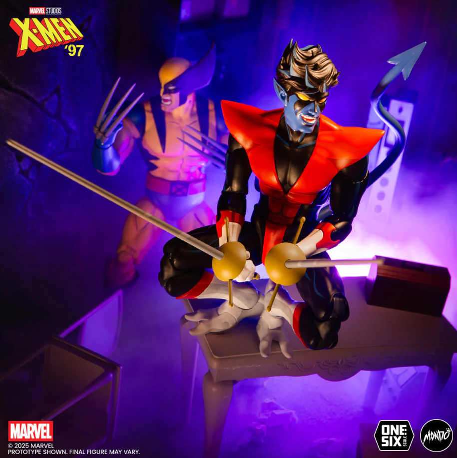 X-Men: The Animated Series Nightcrawler 1/6 Scale Figure - Image 6
