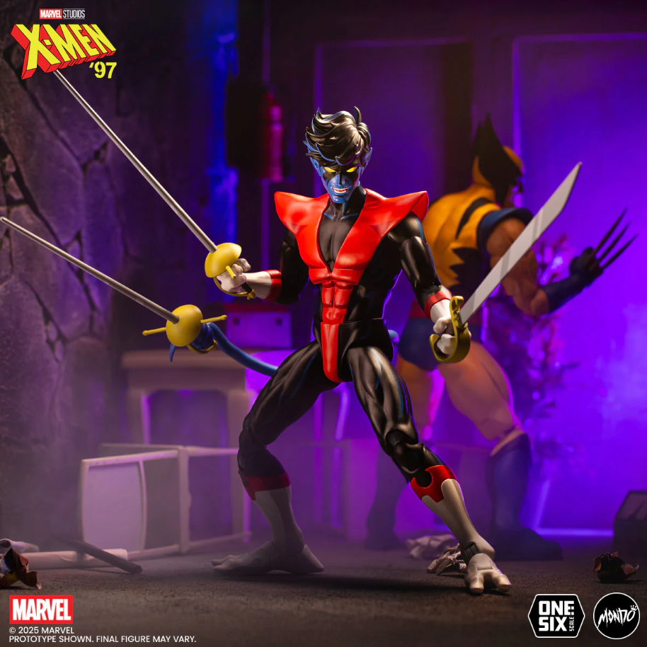 X-Men: The Animated Series Nightcrawler 1/6 Scale Figure - Image 10